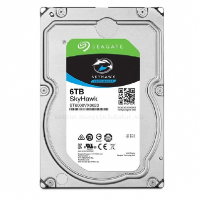 Ổ CỨNG HDD SEAGATE SKYHAWK 6TB 5400RPM 3.5