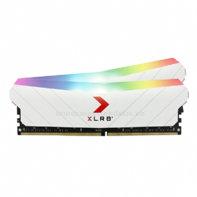 RAM PNY 32GB (2X16GB) XLR8 GAMING EPIC-X RGB DDR4 MÀU TRẮNG 3200MHZ