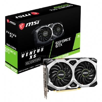 VGA MSI GEFORCE GTX 1660 SUPER VENTUS XS OC 6GB GDDR6